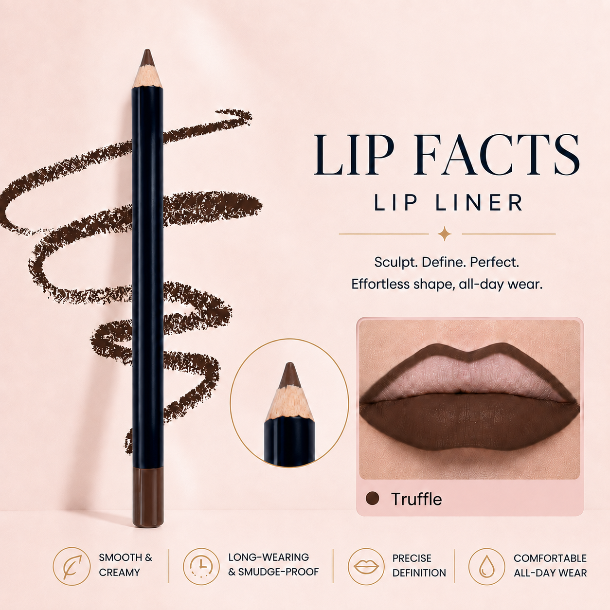 IvoryChic Precision Lip Liner